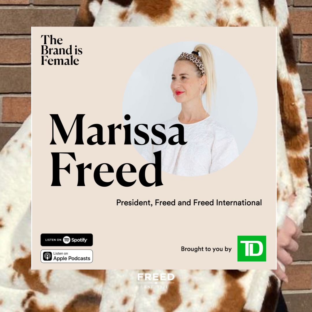Marissa Freed featured in The Brand is Female.