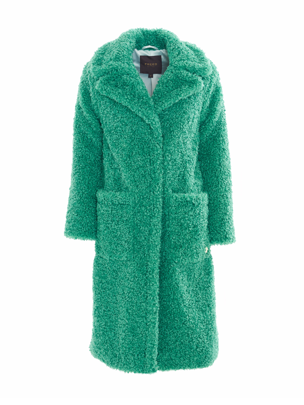 Ruby Shamrock Green Sustainable Fashion Curly Teddy Sherpa Canada