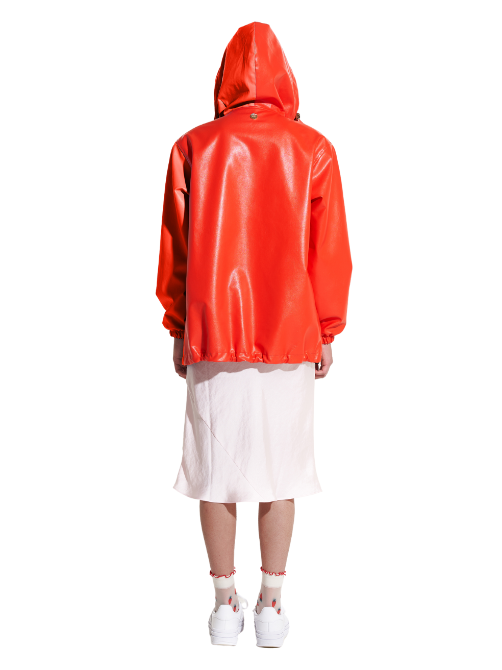 Hunter Red Tart Eco Friendly Vegan Raincoat