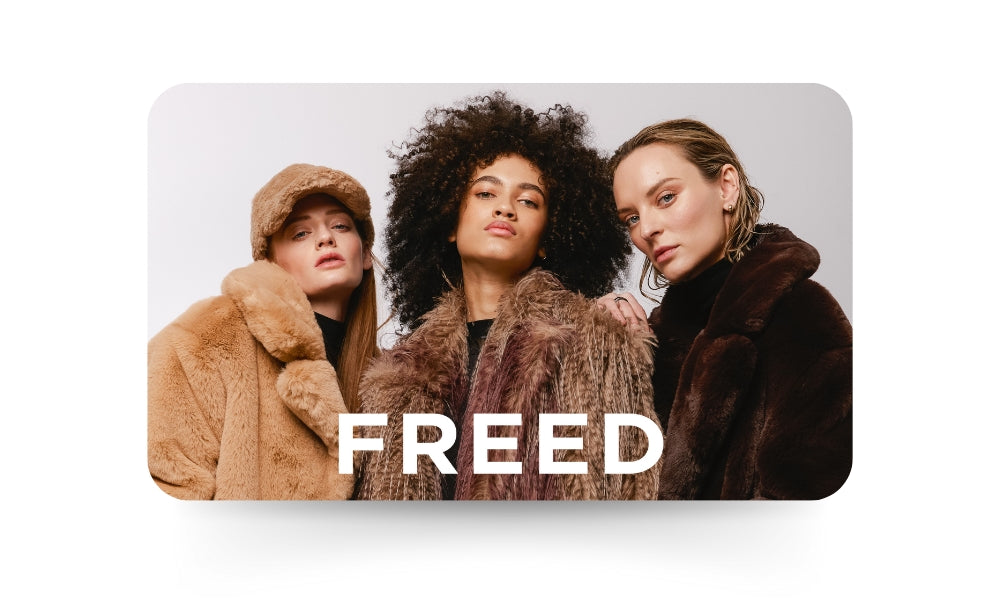 freed gift card online instant digital fashion luxury outerwear
