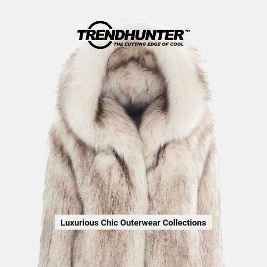 A FREED coat featured as luxurious chic outerwear in Trendhunter.