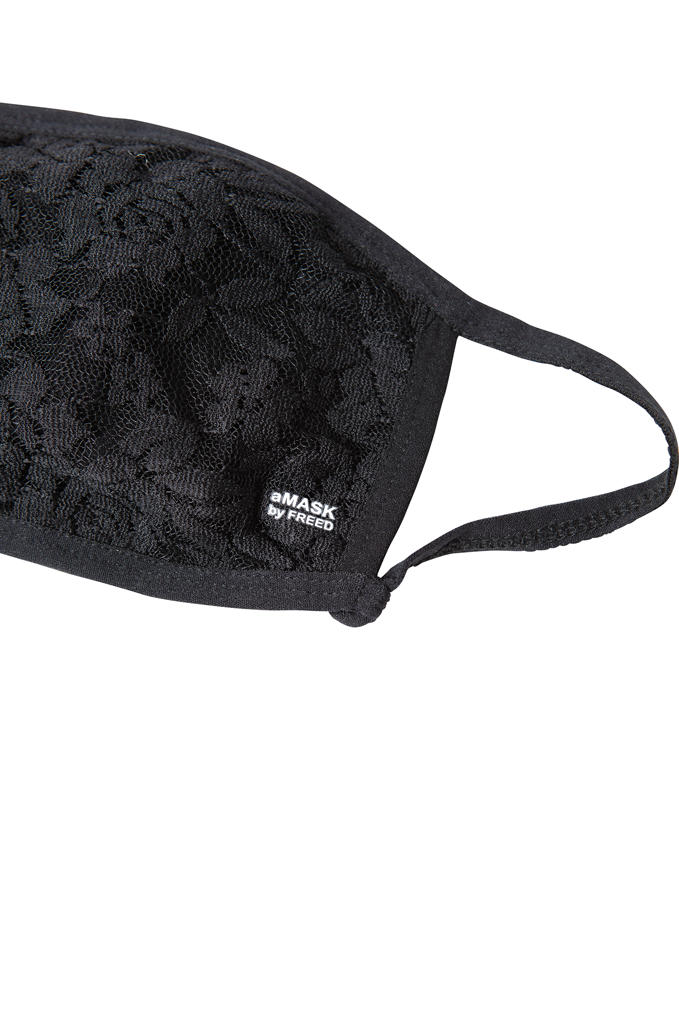 Adult black face mask.