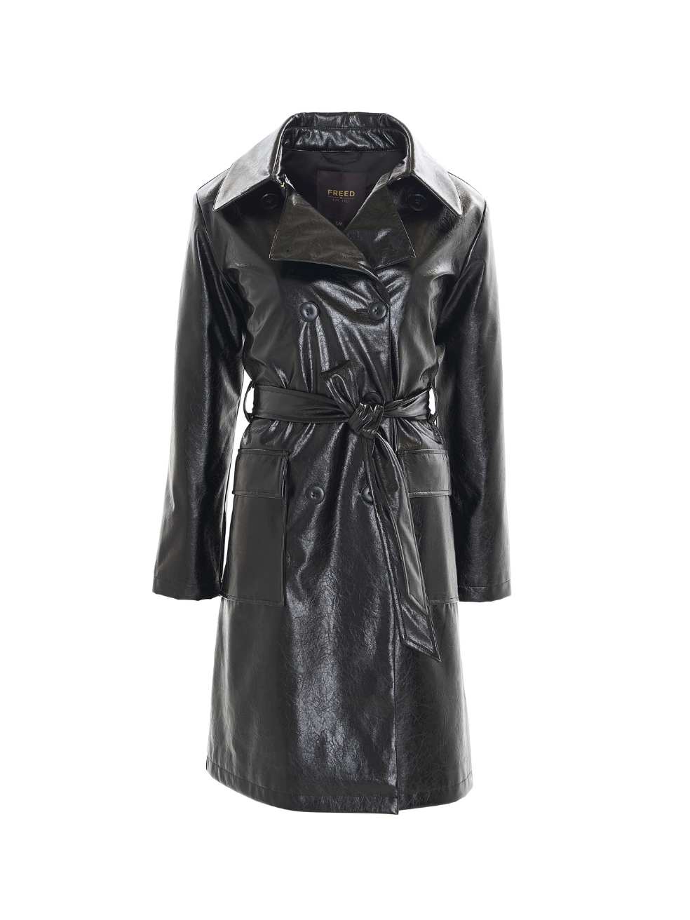 Frankie Trench Liquorice Ghost Image Slow Fashion Animal Free Leather