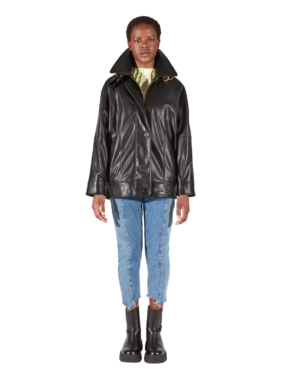 Penner Moto Stormi Black Zero Waste Vegan Outerwear Leather