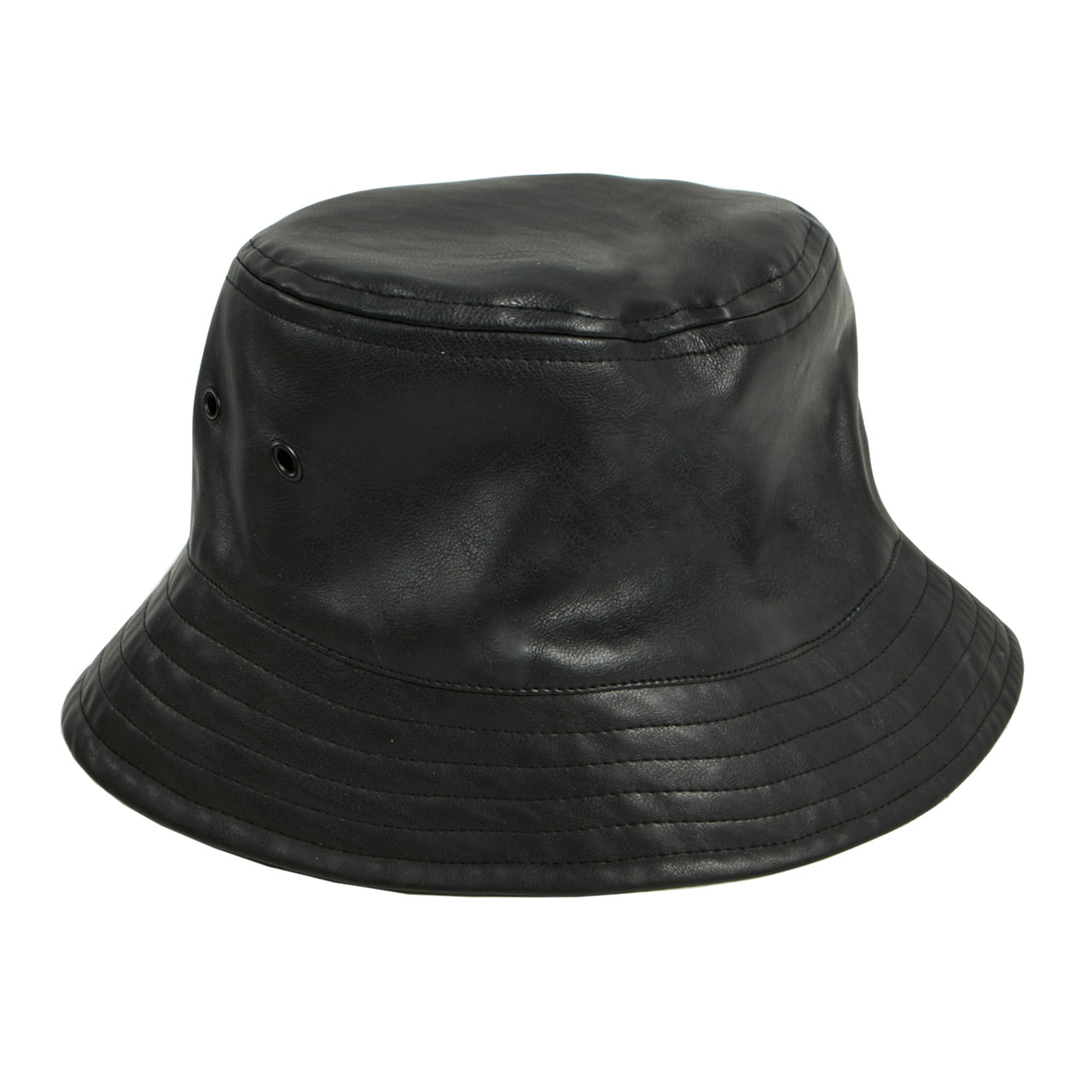 Mini Bucket Hat Black Stormi Made in Canada Zero Waste Childrens Waterproof
