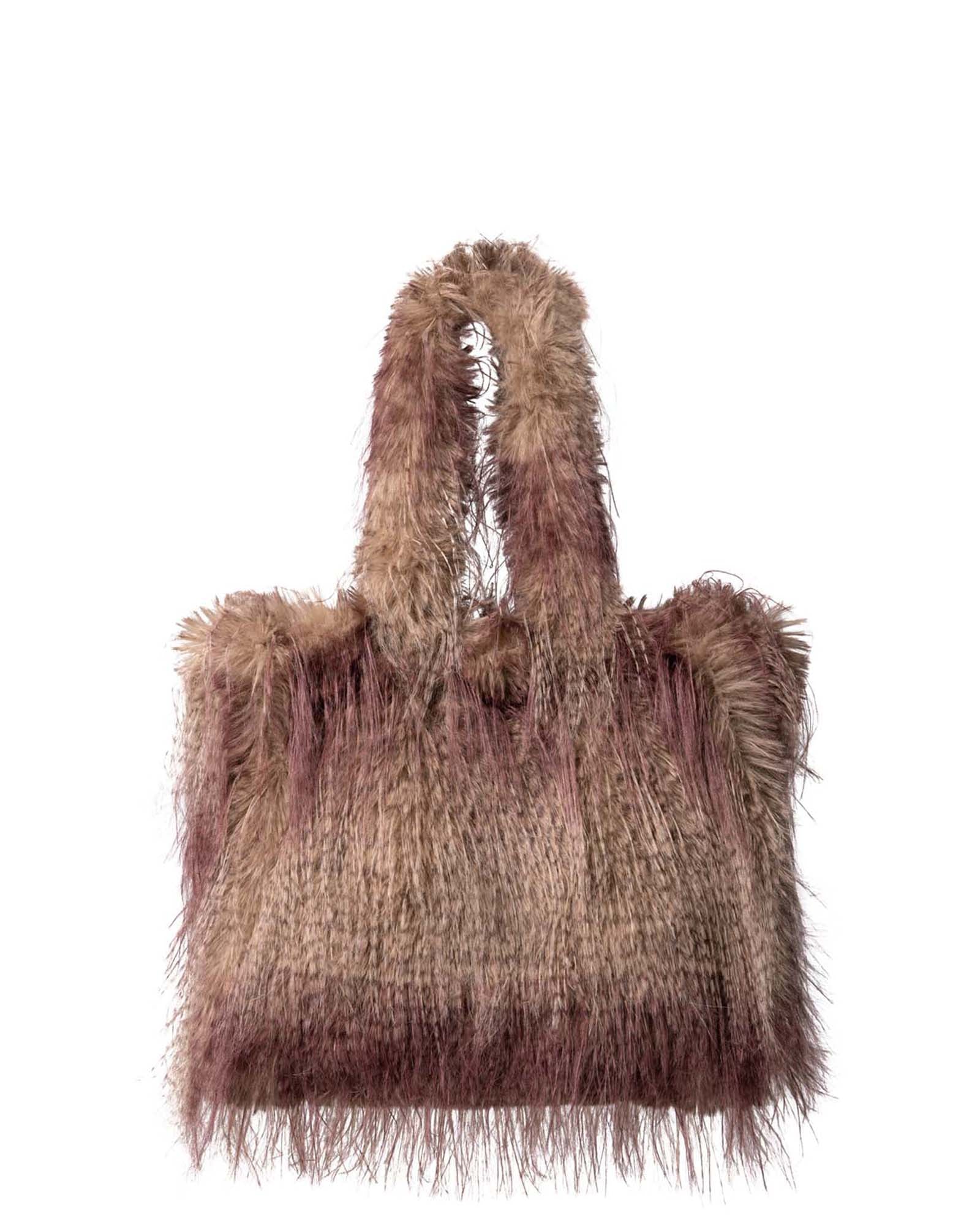 OVERSIZED TOTE - OSTRICH