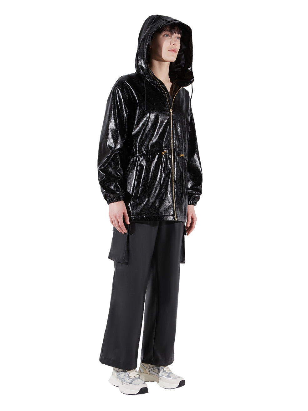 Conscious Inclusive Made in Canada Vegan Leather Robbie Liqrourice Black