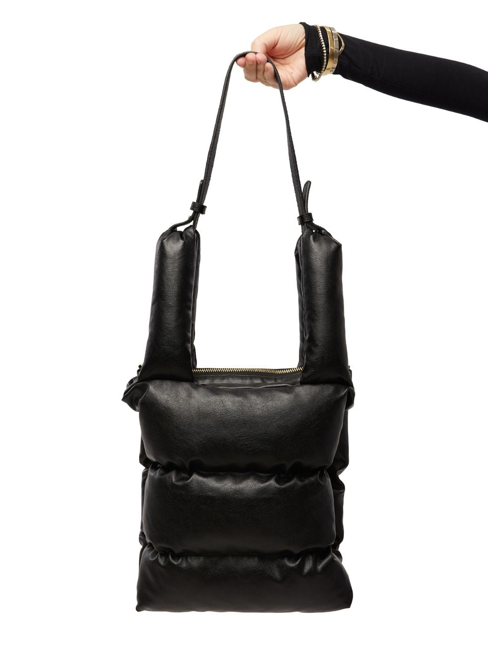 Puffer Tote - Black