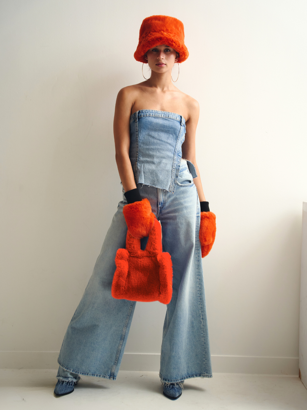 MINI TOTE - PUMPKIN