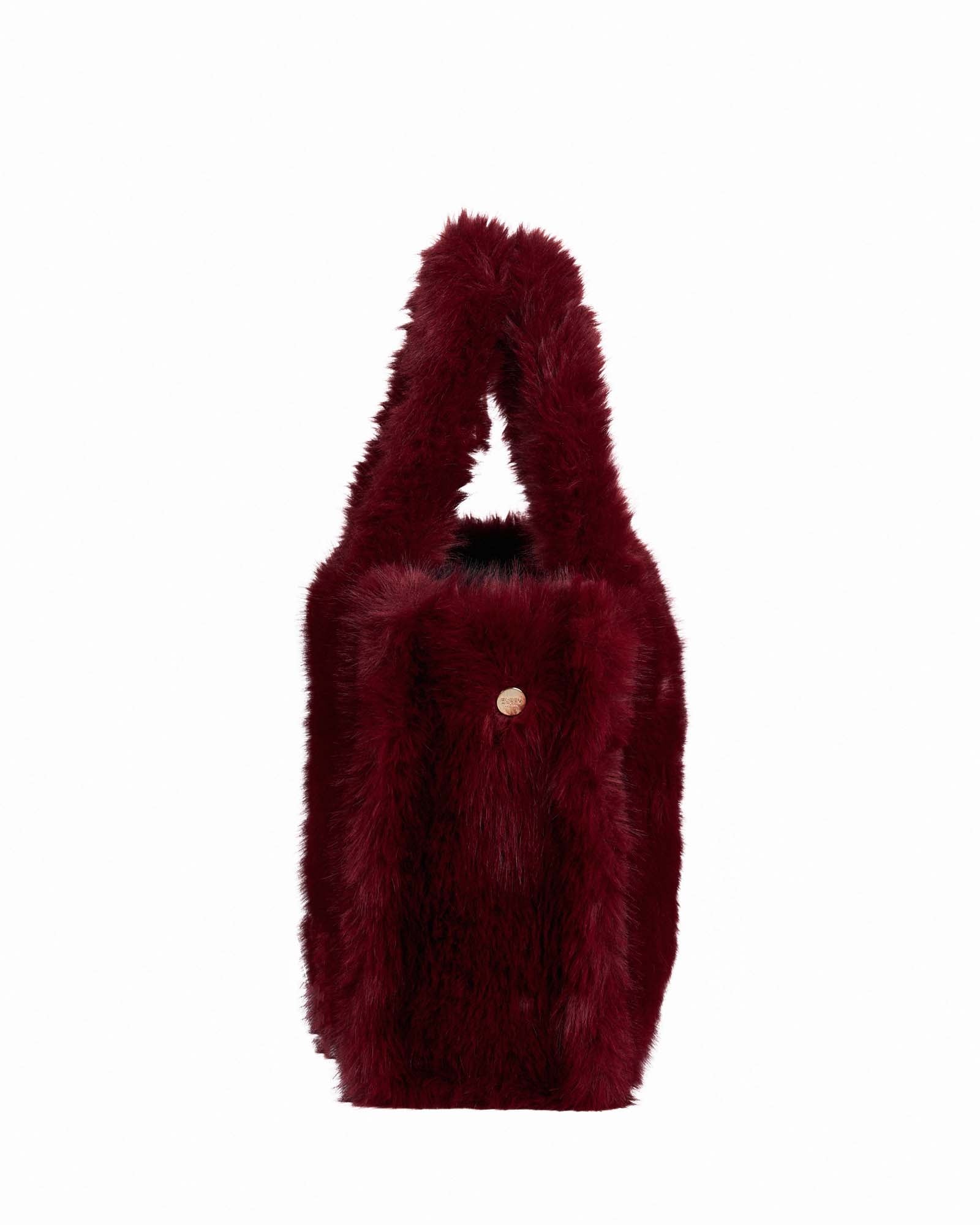 OVERSIZED TOTE - MERLOT