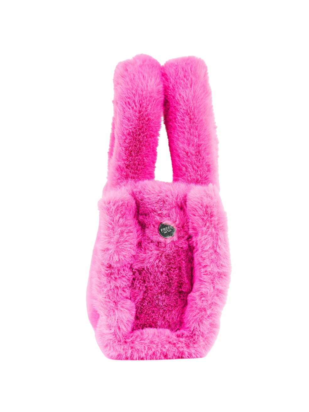 Small Mini Tote Bag Luxury Canada Accessories Bright Pink Fashion Purse Faux Fur