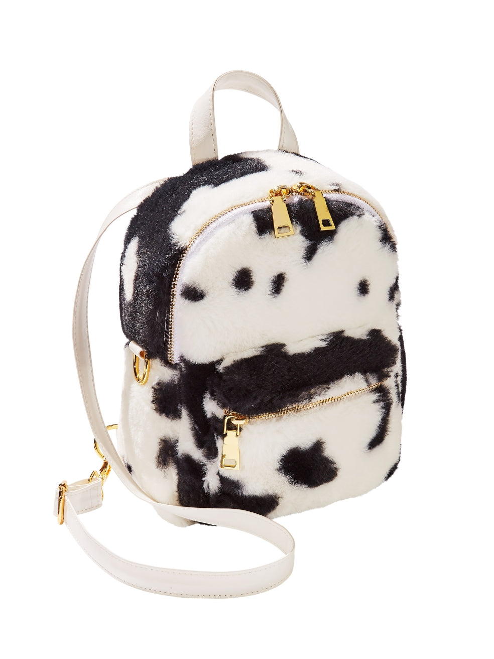 MINI BACKPACK - BLACK COW