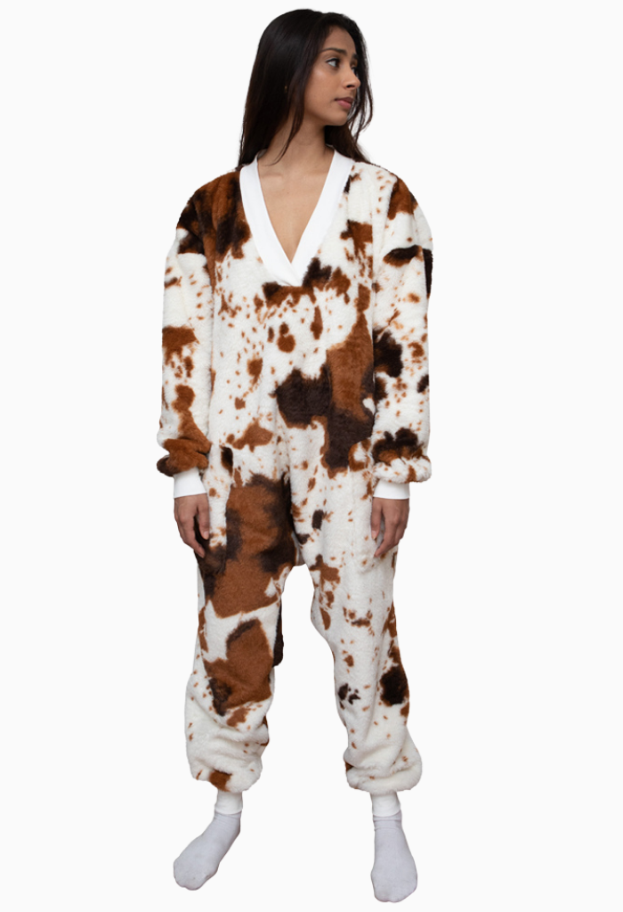 ROMPER - BROWN COW