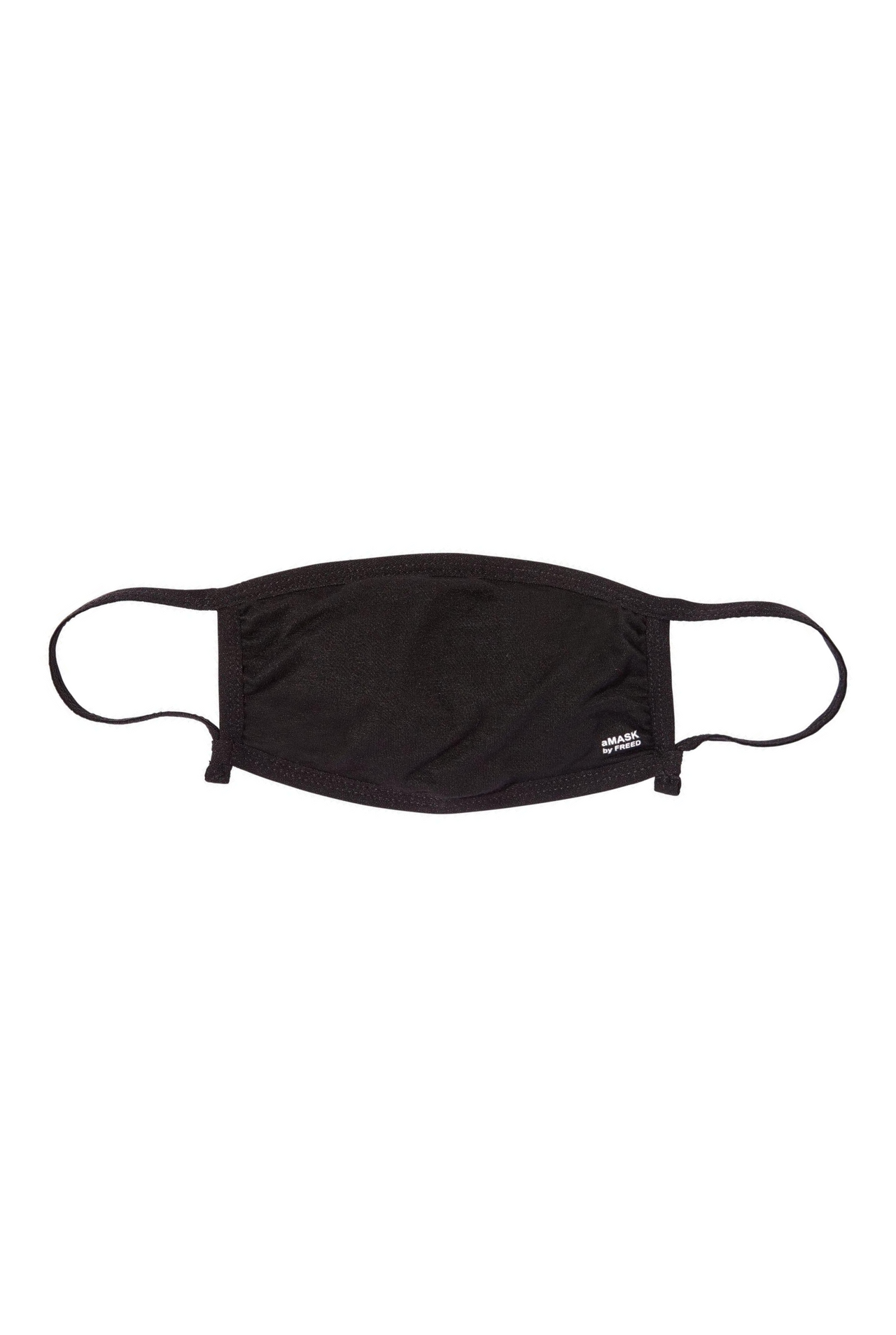 Kid's breathable black face mask.