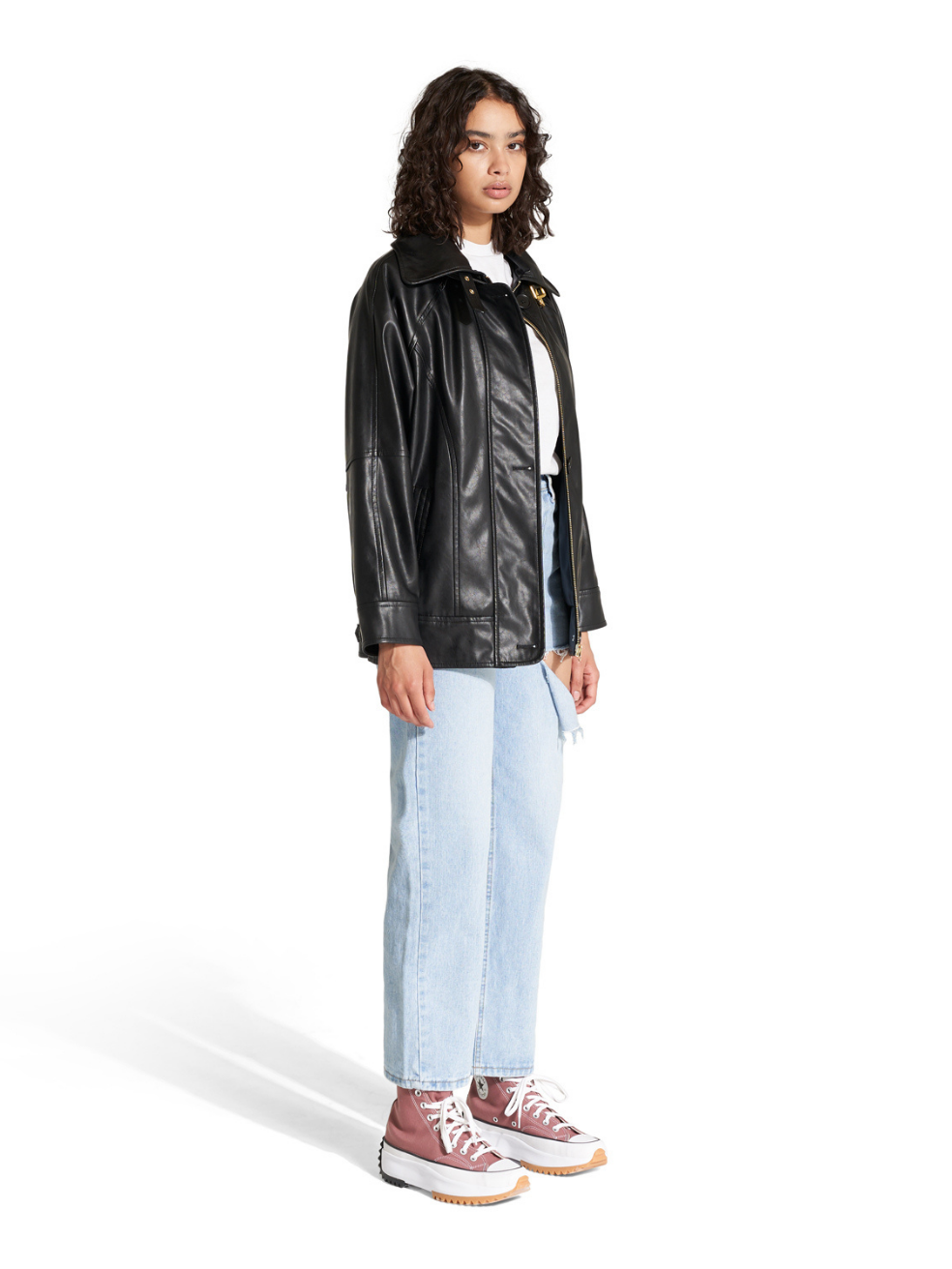 Penner Moto Stormi Jacket Black Luxury Animal Free Outerwear Ethically Made