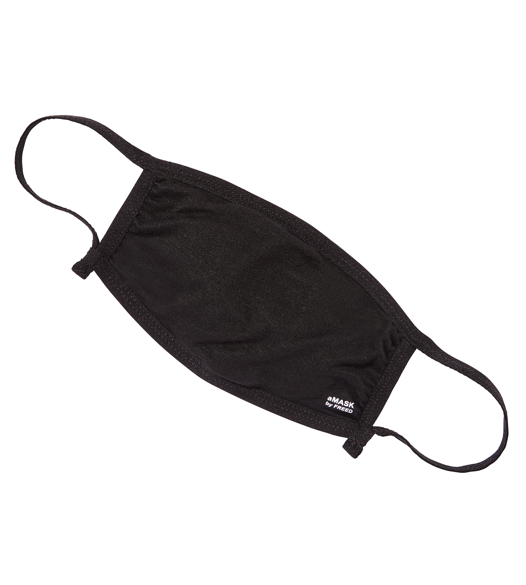 Kid's breathable black face mask.