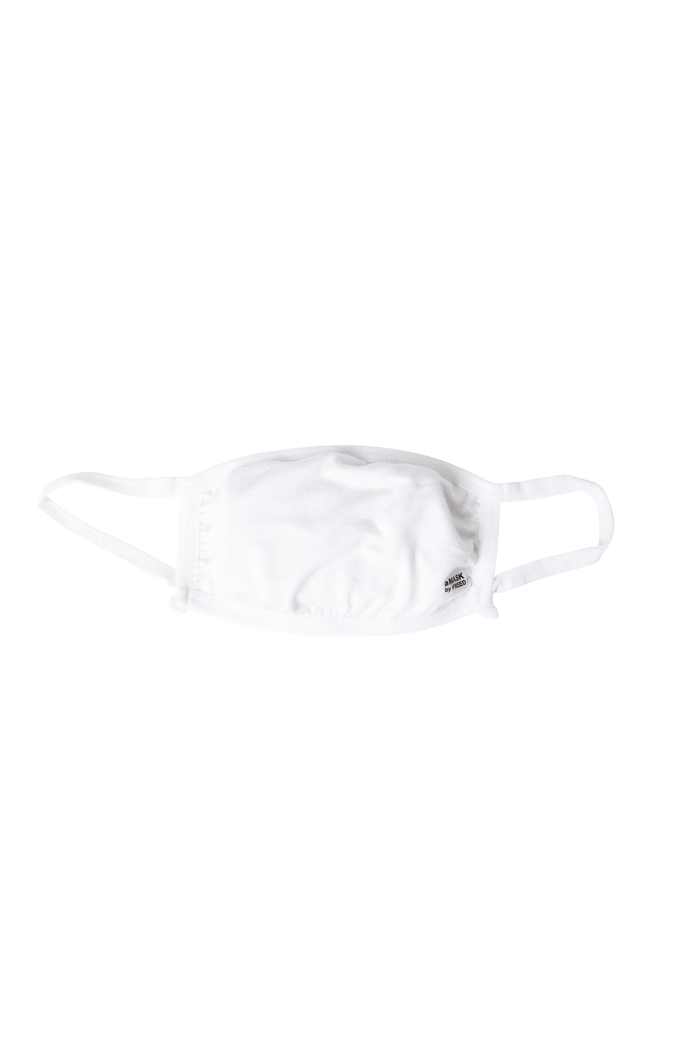 White Adult breathable face mask.