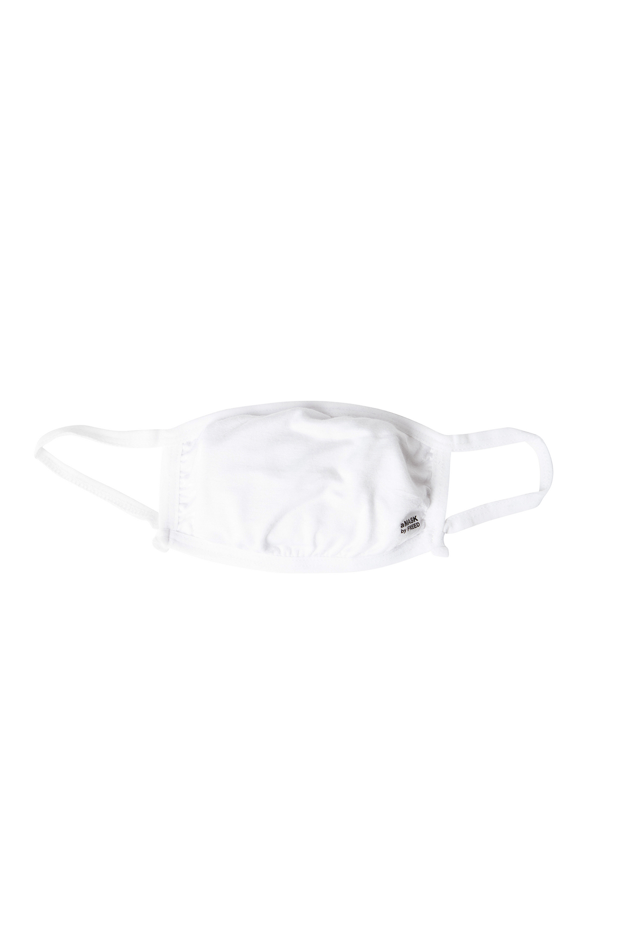 White Adult breathable face mask.